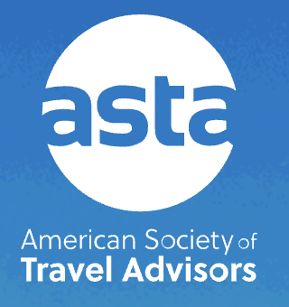 The american society of travel advisors logo.